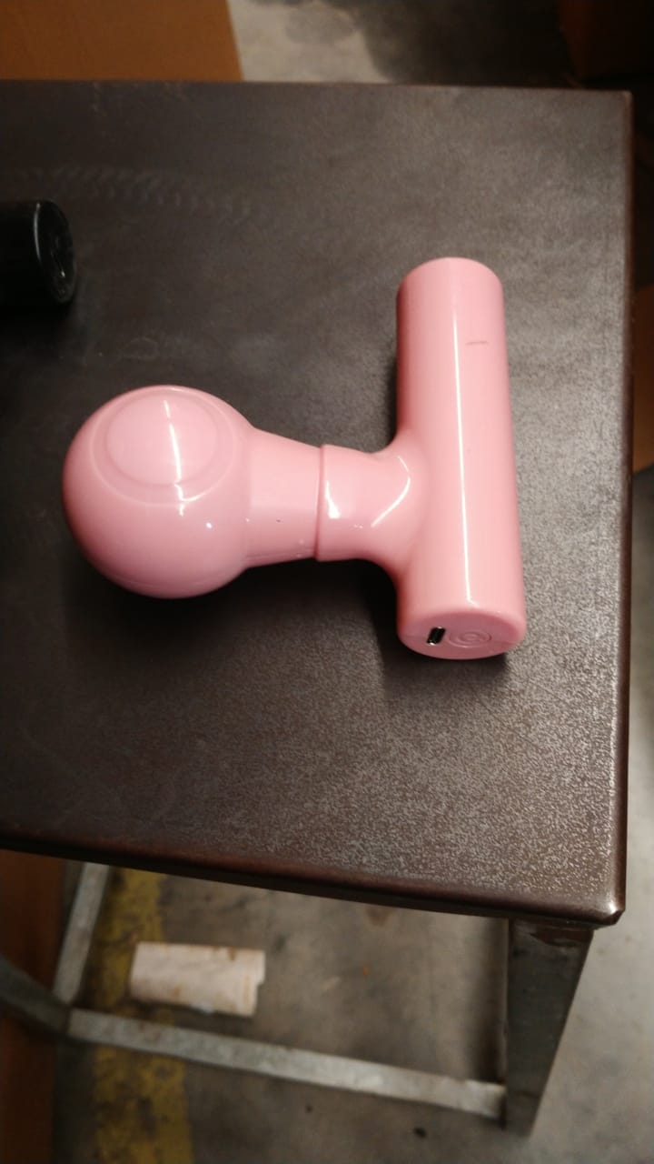 Black Mini Pocket Size Massager, Full Body Massager, Cordless One Button Operation for Body Pain & Relaxation Black Mini Pocket Size Massager, Full Body Massager, Cordless One Button Operation for Body Pain & Relaxation